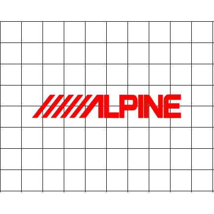 alpine audio logo