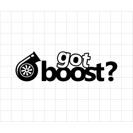 Got Boost Sticker