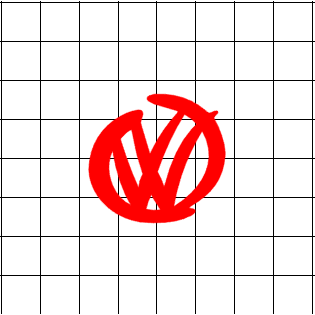 Stickers Logo VW