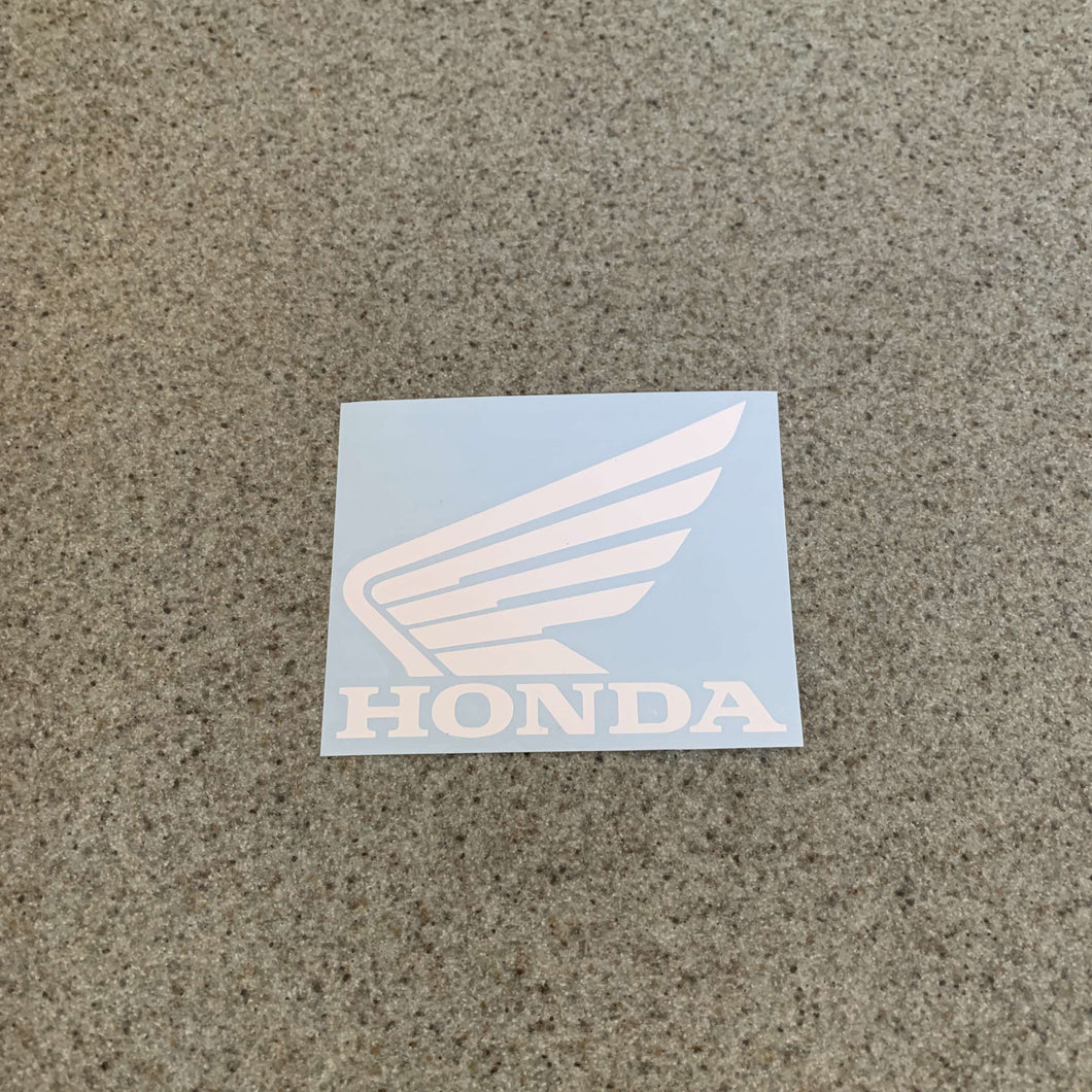 Fast Lane Graphix: Honda Wing Logo Sticker,White, stickers, decals, vinyl, custom, car, love, automotive, cheap, cool, Graphics, decal, nice
