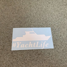 Fast Lane Graphix: #YachtLife Yacht Sticker,White, stickers, decals, vinyl, custom, car, love, automotive, cheap, cool, Graphics, decal, nice