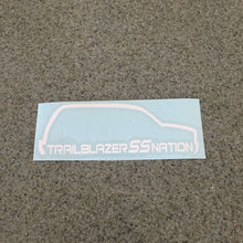 Fast Lane Graphix: Trailblazer SS Nation TBSS Sticker,Matte White, stickers, decals, vinyl, custom, car, love, automotive, cheap, cool, Graphics, decal, nice