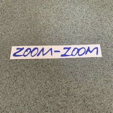 Fast Lane Graphix: Zoom Zoom Mazda V2 Sticker,Brilliant Blue, stickers, decals, vinyl, custom, car, love, automotive, cheap, cool, Graphics, decal, nice