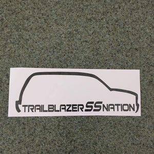 Fast Lane Graphix: Trailblazer SS Nation TBSS Sticker,Carbon Fiber, stickers, decals, vinyl, custom, car, love, automotive, cheap, cool, Graphics, decal, nice