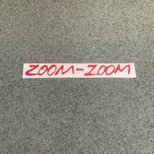 Fast Lane Graphix: Zoom Zoom Mazda V2 Sticker,Light Red, stickers, decals, vinyl, custom, car, love, automotive, cheap, cool, Graphics, decal, nice