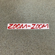 Fast Lane Graphix: Zoom Zoom Mazda V2 Sticker,Red Chrome, stickers, decals, vinyl, custom, car, love, automotive, cheap, cool, Graphics, decal, nice