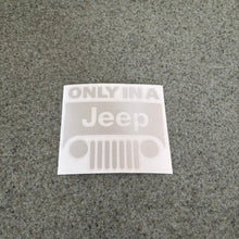 Jeep Grill Sticker
