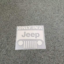 Jeep Grill Sticker