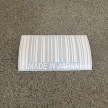Made In Japan Barcode Sticker