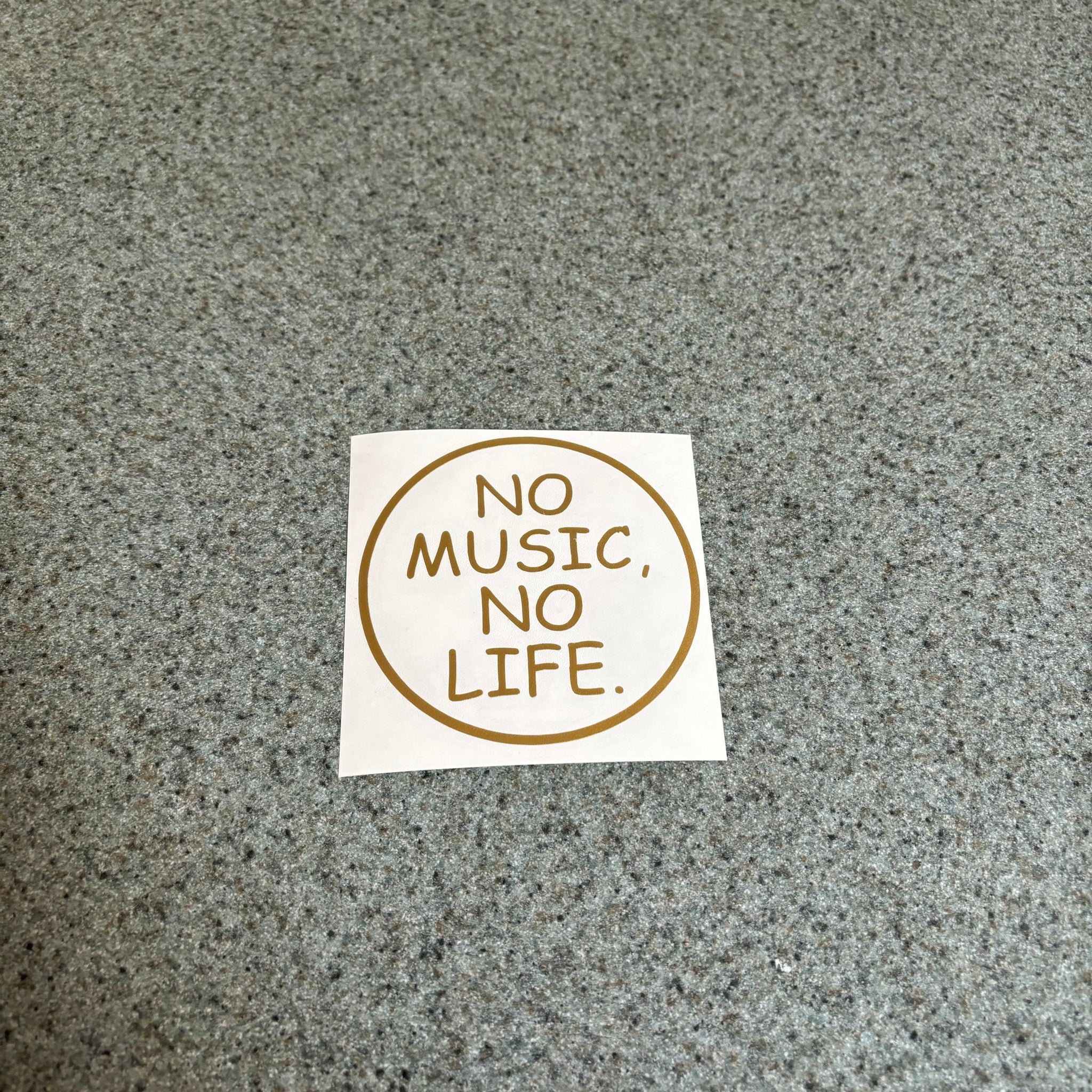 no music no セール life ステッカー