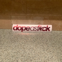 Fast Lane Graphix: Dope As Fuck Weed V2 Sticker,Red Chrome, stickers, decals, vinyl, custom, car, love, automotive, cheap, cool, Graphics, decal, nice