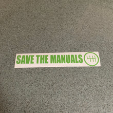 Fast Lane Graphix: Save The Manuals Stickers,Lime Green, stickers, decals, vinyl, custom, car, love, automotive, cheap, cool, Graphics, decal, nice