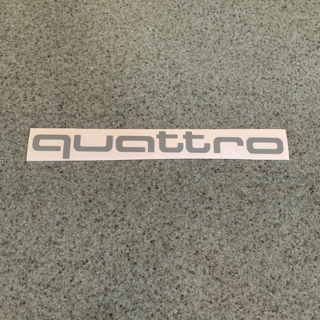 Audi Quattro Sticker