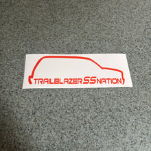 Fast Lane Graphix: Trailblazer SS Nation TBSS Sticker,Orange, stickers, decals, vinyl, custom, car, love, automotive, cheap, cool, Graphics, decal, nice