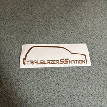 Fast Lane Graphix: Trailblazer SS Nation TBSS Sticker,Copper Metallic, stickers, decals, vinyl, custom, car, love, automotive, cheap, cool, Graphics, decal, nice