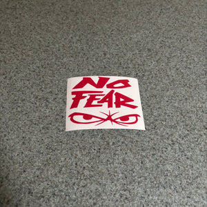 No Fear Sticker