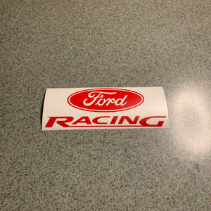 Fast Lane Graphix: Ford Racing Sticker,Red, stickers, decals, vinyl, custom, car, love, automotive, cheap, cool, Graphics, decal, nice