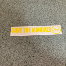 Fast Lane Graphix: Save The Manuals Stickers,Brimstone Yellow, stickers, decals, vinyl, custom, car, love, automotive, cheap, cool, Graphics, decal, nice