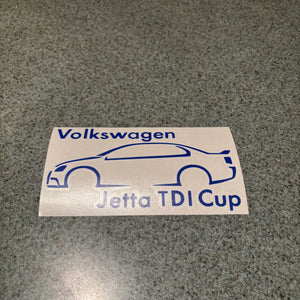 Volkswagen Jetta TDI Sticker