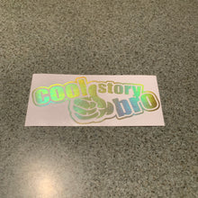 Fast Lane Graphix: Cool Story Bro Sticker,Holographic Gold Chrome, stickers, decals, vinyl, custom, car, love, automotive, cheap, cool, Graphics, decal, nice