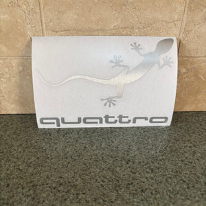 Audi Quattro Gecko Sticker