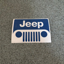 Jeep Grill Sticker