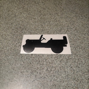 Jeep Outline Sticker