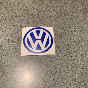 Fast Lane Graphix: Volkswagen Logo V1 Sticker,Brilliant Blue, stickers, decals, vinyl, custom, car, love, automotive, cheap, cool, Graphics, decal, nice