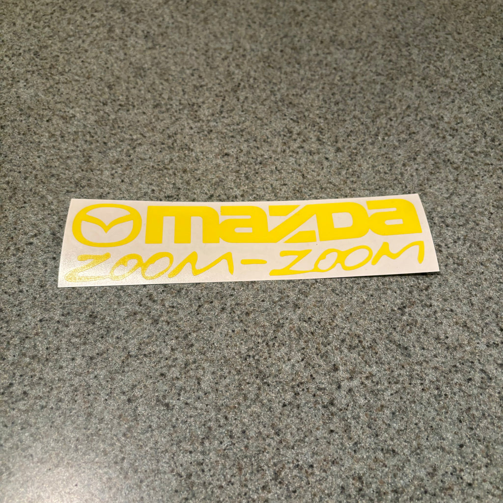 Mazda Zoom Zoom Sticker
