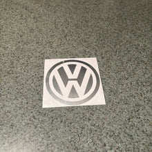 Fast Lane Graphix: Volkswagen Logo V1 Sticker,Silver Chrome, stickers, decals, vinyl, custom, car, love, automotive, cheap, cool, Graphics, decal, nice