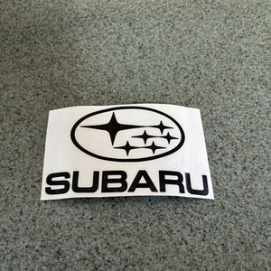 Fast Lane Graphix: Subaru Logo Sticker,Matte Black, stickers, decals, vinyl, custom, car, love, automotive, cheap, cool, Graphics, decal, nice
