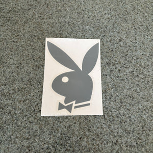 Fast Lane Graphix: Playboy Bunny Sticker,Grey, stickers, decals, vinyl, custom, car, love, automotive, cheap, cool, Graphics, decal, nice