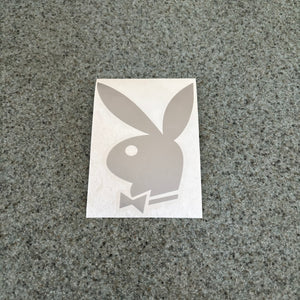 Fast Lane Graphix: Playboy Bunny Sticker,Silver, stickers, decals, vinyl, custom, car, love, automotive, cheap, cool, Graphics, decal, nice