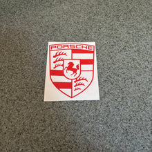 Porsche Logo Sticker