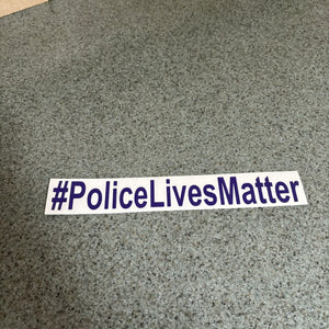 Fast Lane Graphix: #PoliceLivesMatter Sticker,Purple, stickers, decals, vinyl, custom, car, love, automotive, cheap, cool, Graphics, decal, nice