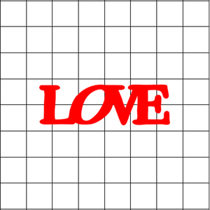 Fast Lane Graphix: Love V3 Sticker,White, stickers, decals, vinyl, custom, car, love, automotive, cheap, cool, Graphics, decal, nice