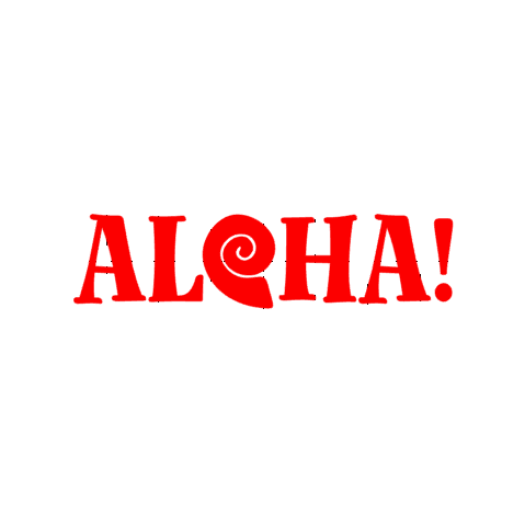 Fast Lane Graphix: Aloha Seashell Sticker,White, stickers, decals, vinyl, custom, car, love, automotive, cheap, cool, Graphics, decal, nice
