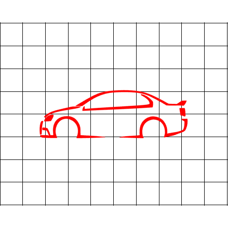 Fast Lane Graphix: Volkswagen Jetta Outline Sticker,White, stickers, decals, vinyl, custom, car, love, automotive, cheap, cool, Graphics, decal, nice