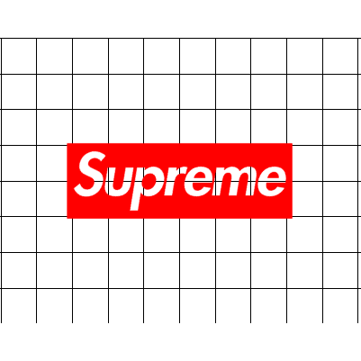 Supreme vinyl sticker best sale