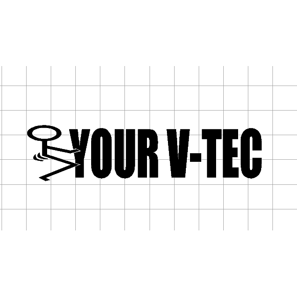 Fast Lane Graphix: F Your V-Tec Sticker,White, stickers, decals, vinyl, custom, car, love, automotive, cheap, cool, Graphics, decal, nice