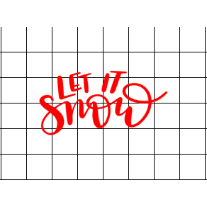 Fast Lane Graphix: Let It Snow V2 Sticker,White, stickers, decals, vinyl, custom, car, love, automotive, cheap, cool, Graphics, decal, nice