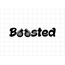Fast Lane Graphix: Boosted V4 Sticker,White, stickers, decals, vinyl, custom, car, love, automotive, cheap, cool, Graphics, decal, nice