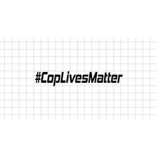 Fast Lane Graphix: #CopLivesMatter Sticker,White, stickers, decals, vinyl, custom, car, love, automotive, cheap, cool, Graphics, decal, nice