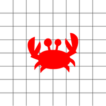 Fast Lane Graphix: Crab V1 Sticker,White, stickers, decals, vinyl, custom, car, love, automotive, cheap, cool, Graphics, decal, nice