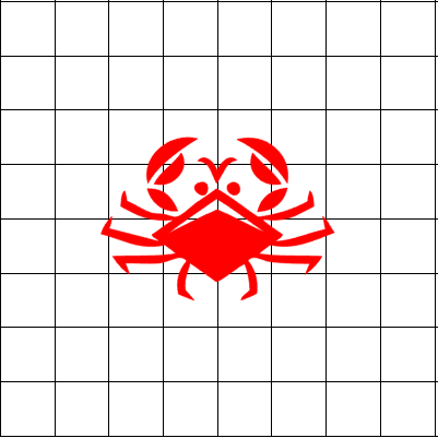 Fast Lane Graphix: Crab V3 Sticker,White, stickers, decals, vinyl, custom, car, love, automotive, cheap, cool, Graphics, decal, nice