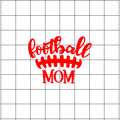 Fast Lane Graphix: Football Mom Sticker,White, stickers, decals, vinyl, custom, car, love, automotive, cheap, cool, Graphics, decal, nice