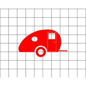 Fast Lane Graphix: Camper Trailer Sticker,White, stickers, decals, vinyl, custom, car, love, automotive, cheap, cool, Graphics, decal, nice