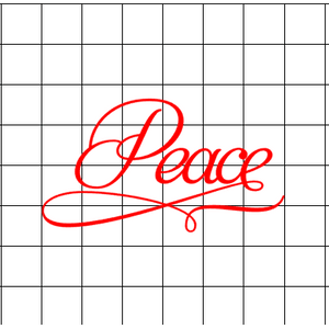 Fast Lane Graphix: Peace V1 Sticker,White, stickers, decals, vinyl, custom, car, love, automotive, cheap, cool, Graphics, decal, nice