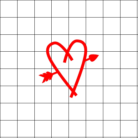 Fast Lane Graphix: Arrow Through Heart V1 Sticker,White, stickers, decals, vinyl, custom, car, love, automotive, cheap, cool, Graphics, decal, nice