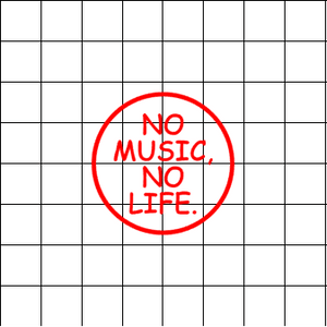 no music no life 安い ステッカー